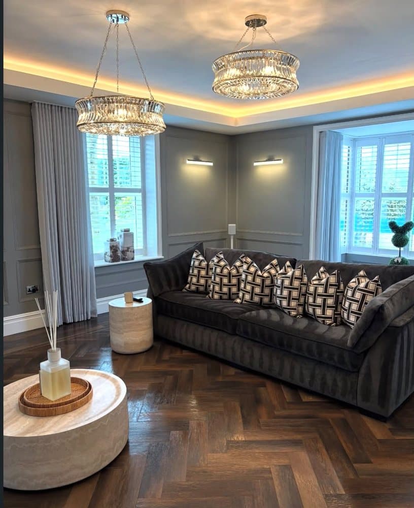 Living room finish